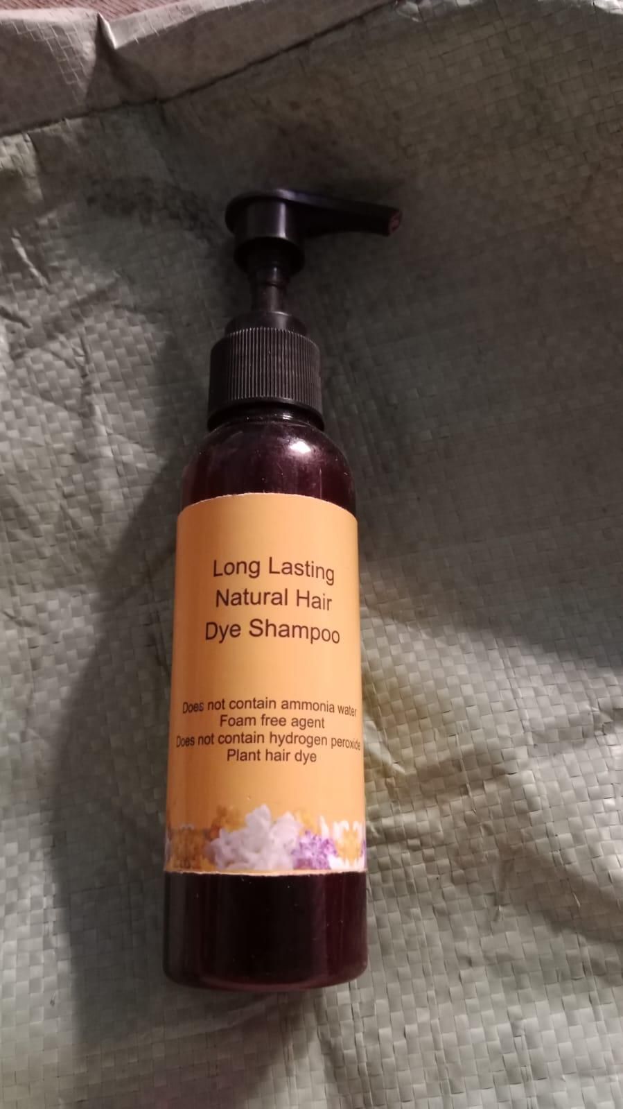 Long Lasting Natural Hair Dye Shampoo 100ML (Pack of 2)