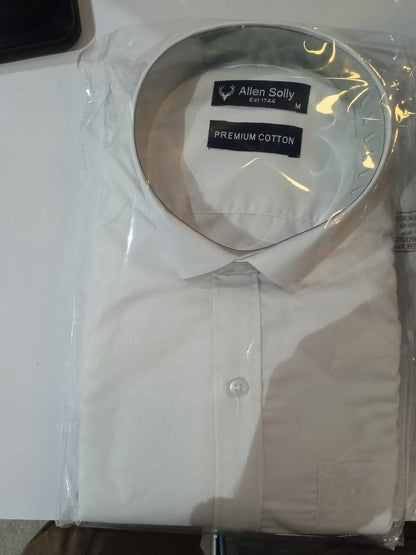 Men's Solid Cotton Formal Shirt