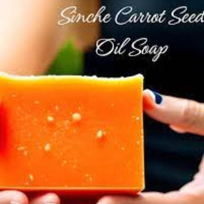 Lucacci Carrot Skin Whitening & Facial Body Soap for Men & Women - 100g