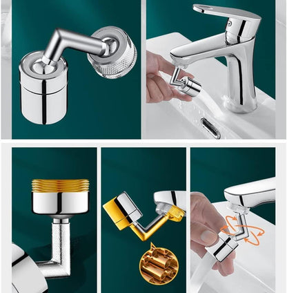 Filter Faucet -Kitchen 720� Rotatable Splash Filter Faucet Sprayer